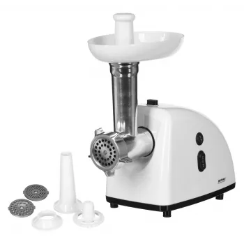 MPM MMM-05 gaļas maļamā mašīna 650 W Nerūsējošais tērauds, Balta