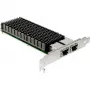 Saskarnes karte Inter-Tech ST-7214 PCIe RJ-45 10 Gbit/s