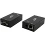 Seriālo ierīču serveris Exsys EX-6111-2POE Ethernet uz 1×RS-232 ar PoE un 5V/4A barošanas bloku