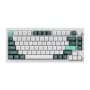 Mehāniskā tastatūra Keychron Q1 HE 75% magnētiskā slēdža apvalks balts