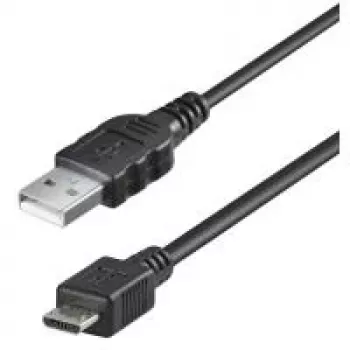Goobay Micro USB uzlādes un sinhronizācijas kabelis 46800 USB-A uz micro-USB USB 2.0 vīrišķais (A tips) USB 2.0 micro vīrišķais (B tips)