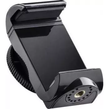 Walimex Mantona SM-850 Smartphone Twist Mount (universāls stiprinājums ar pagriežamu fiksatoru, spaiļu diapazons no 55 līdz 85