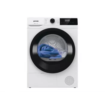 Gorenje veļas žāvētājs | D2HNE7E | Energoefektivitātes klase E | Priekšpuses ielāde | 7 kg | Siltumsūknis | LED | Dziļums 51 cm | Balts
