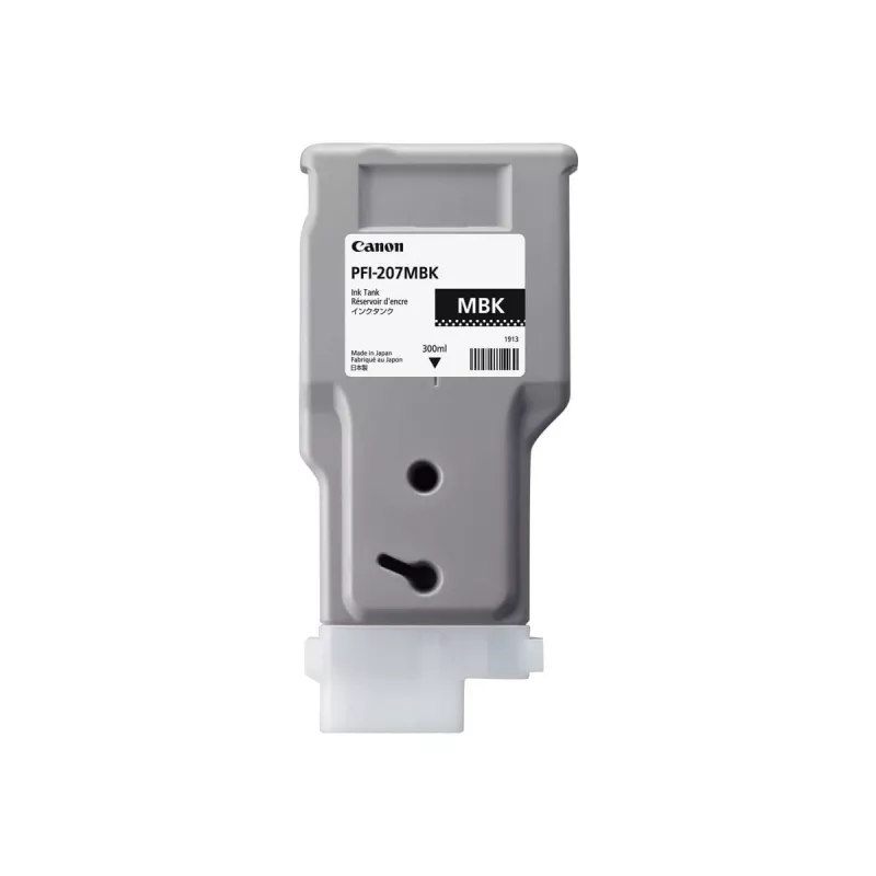 Canon PFI-207 MBK tintes kasetne 1 gab. oriģināla matēta melna