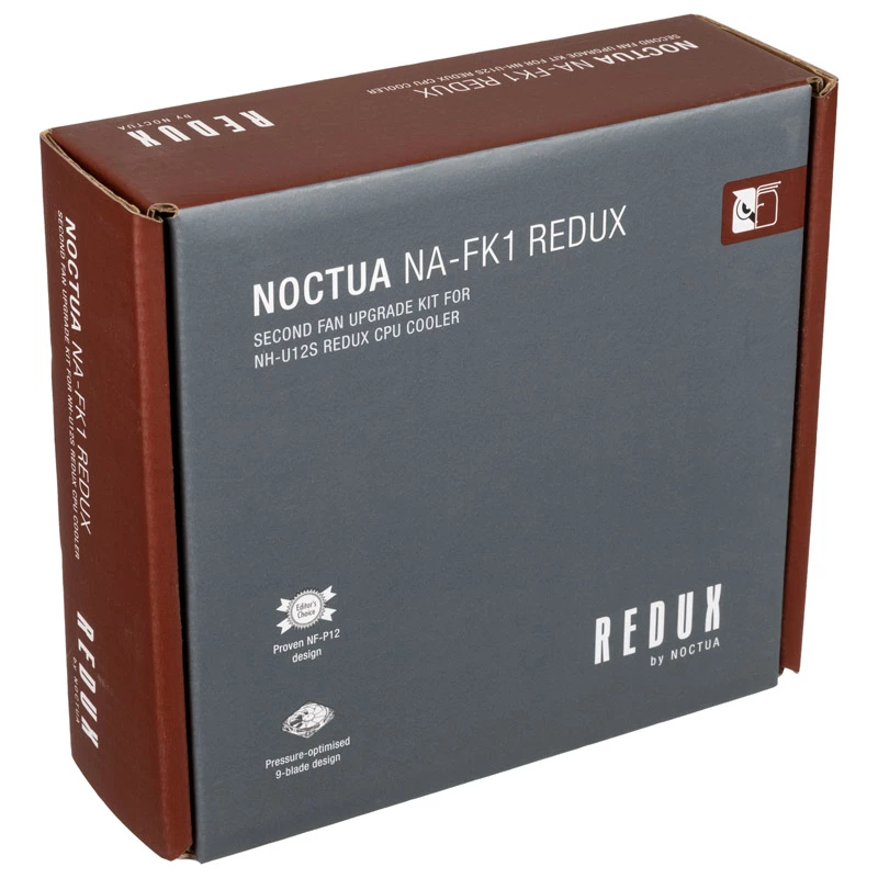 Ventilators Noctua NA-FK1 120 mm — 12 V PWM korpusa ventilators, 1700 RPM, 120,2 m³/h, 25,1 dB