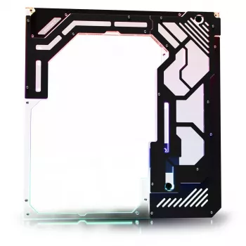 Case side panel Singularity Spectre 4 Aevum Dual Loop Side Panel Acrylic Clear Melns