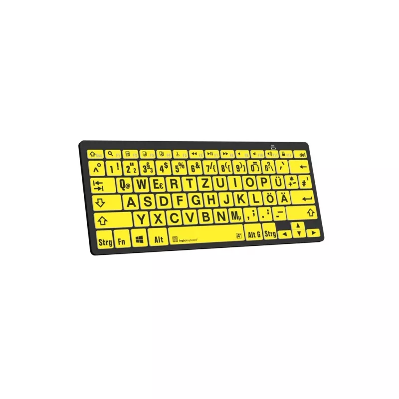Logickeyboard universālā Bluetooth tastatūra LKB-LPBY-BTPC-DE