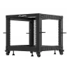 Atvērtais statnis LANBERG OR01-6109-B 9U 600x600 mm