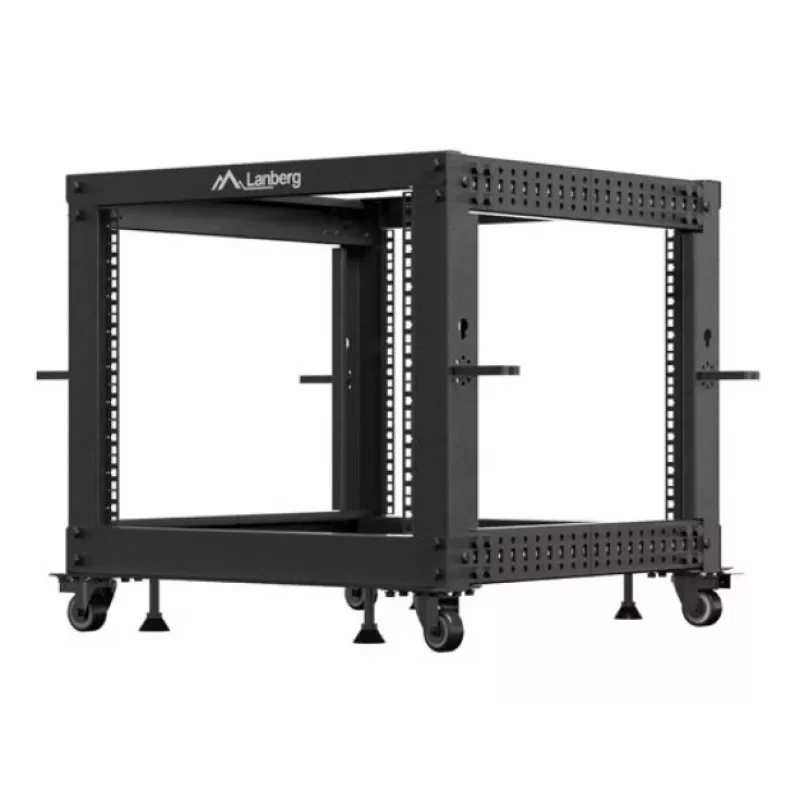 Atvērtais statnis LANBERG OR01-6109-B 9U 600x600 mm