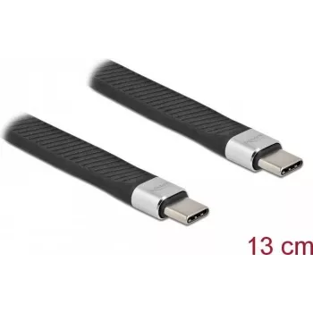 FPC plakanais lentes kabelis USB Type-C uz USB Type-C DeLOCK 86939
