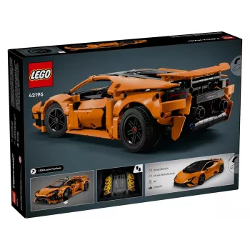 LEGO TECHNIC 42196 Lamborghini Huracán Tecnica oranža