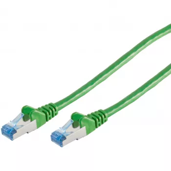 Tīkla kabelis S/CONN 75711-G 1m Cat6a S/FTP zaļš