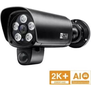 Āra IP kamera Instar IN-9408 — 2K izšķirtspēja, LAN un WLAN savienojums