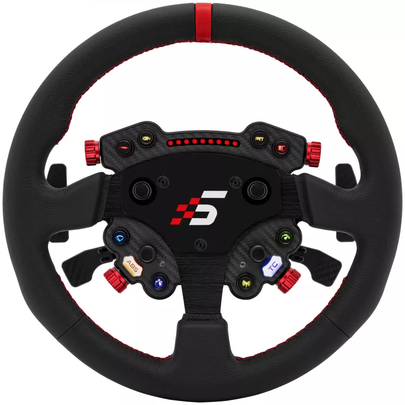 Simagic stūres rumbas/pogas komplekts GT1 Pro (GTPRO-R K Leather) — ādas pārklājums, saderīgs ar GT1 sēriju