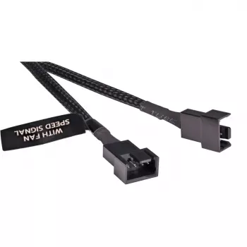 Kabeļa pagarinātājs Alphacool 18674 Plastmasa Melns 300 mm