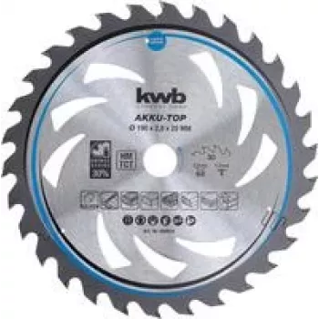 Plānās griešanas ripzāģa asmeņi KWB 586654