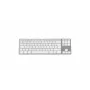 tastatūra Matias FK408BTS-UK Bluetooth Tenkeyless aluminum Silver — UK layout