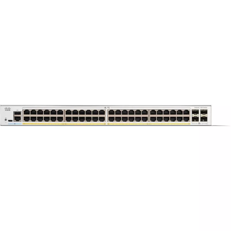 Vadāms komutators Cisco Catalyst 1300-48FP-4X 48 pieslēgvietas GE pilns PoE 4x10GE SFP+