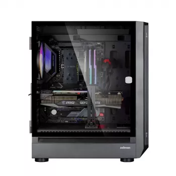 Datorkorpuss Zalman i6 Melns, ATX, melns