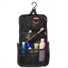 Tualetes piederumu soma DEUTER Wash Center Lite II — kompakta piekaramā mazgāšanas soma, melna