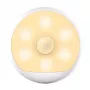 Kustību sensoru naktslampa Yeelight YLYYD-0024, darbināma ar baterijām, silta balta gaisma