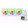 Viss-vienā CPU ūdens dzesētājs Sharkoon S60 ARGB balts 360mm radiators