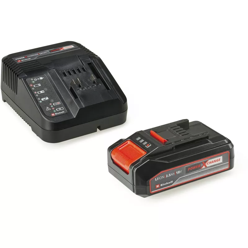 Power X-Change akumulatora figūrzāģis TE-JS 18/100 Li, 18 volti (sarkans/melns, litija jonu akumulators 2,5 Ah)