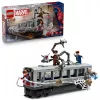 Konstrukciju rotaļlietu komplekts LEGO Marvel Super Heroes 76321 Spider-Man Doc Ock metro konfrontācija, 393 detaļas, 4 minifigūras, vecums 9+
