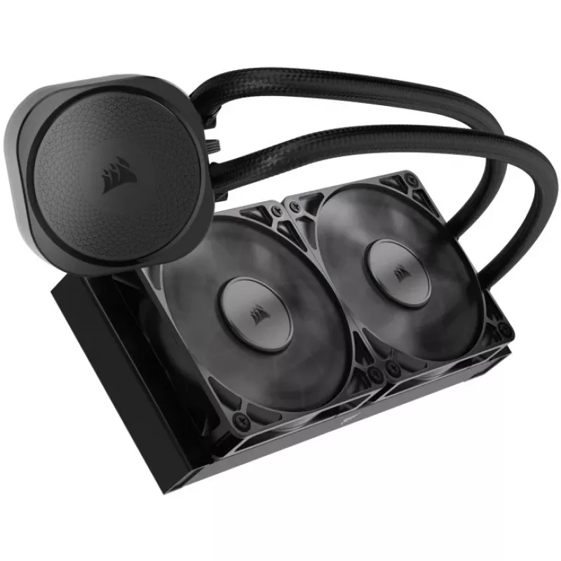 Corsair NAUTILUS 240 RS mātesplates universāls šķidruma dzesētājs, melns