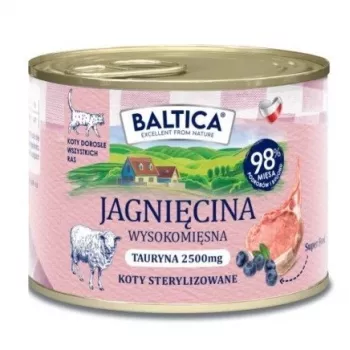 BALTICA regional flavours Jēra gaļa - mitrā kaķu barība - 185g