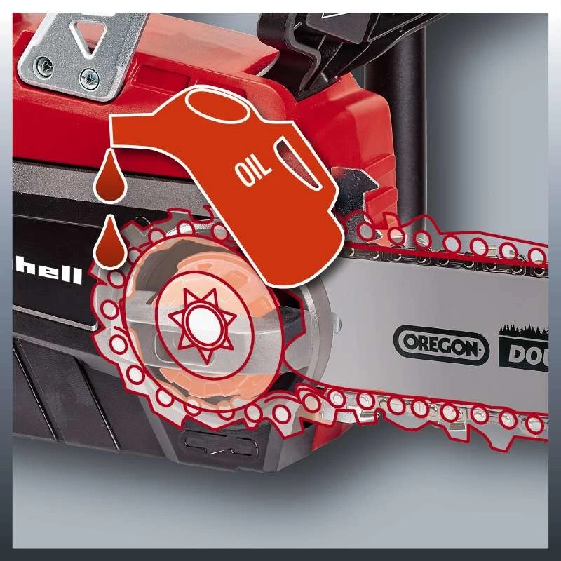 Einhell GE-LC 18 Li Kit 2400 RPM Melns, Red