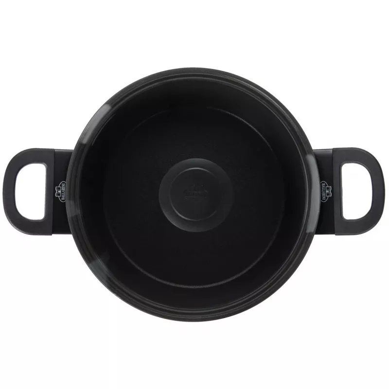 Katls BALLARINI 75002-920-0 apaļš melns alumīnija 20 cm