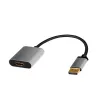 LogiLink CDA0108 video kabeļa adapteris 0,15 m DisplayPort HDMI melns pelēks