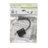 Techly IDATA-HDMI-VGA2 video kabeļa adapteris VGA (D-Sub) Melns