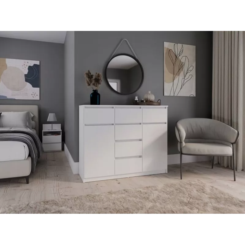 MALWA 2D6S balts kumode