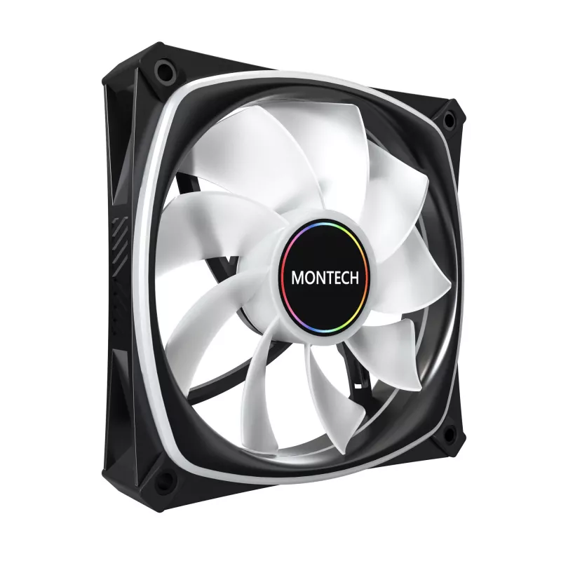 MONTECH RX120 PRO Melns 120mm ARGB korpusa ventilators