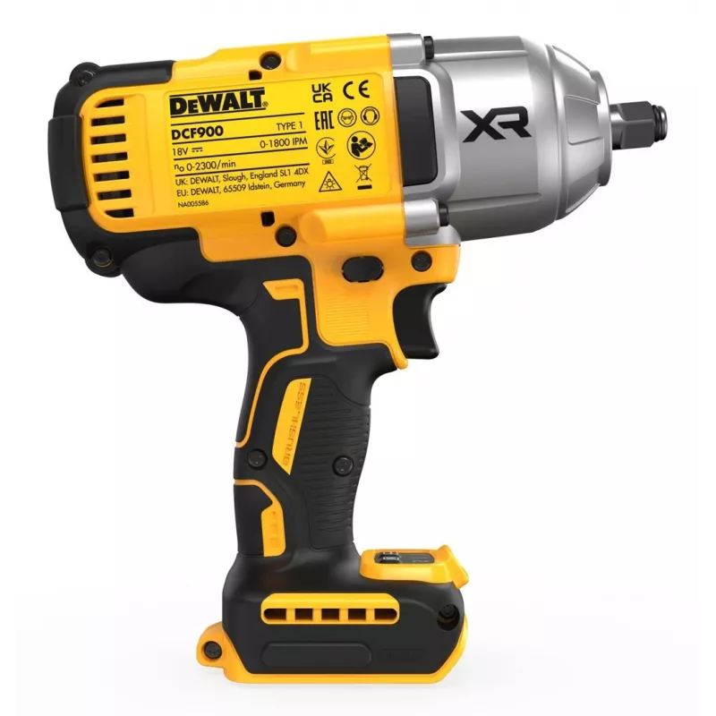 Triecienuzgrieznis bez baterijas un lādētāja 18V DCF900NT DEWALT