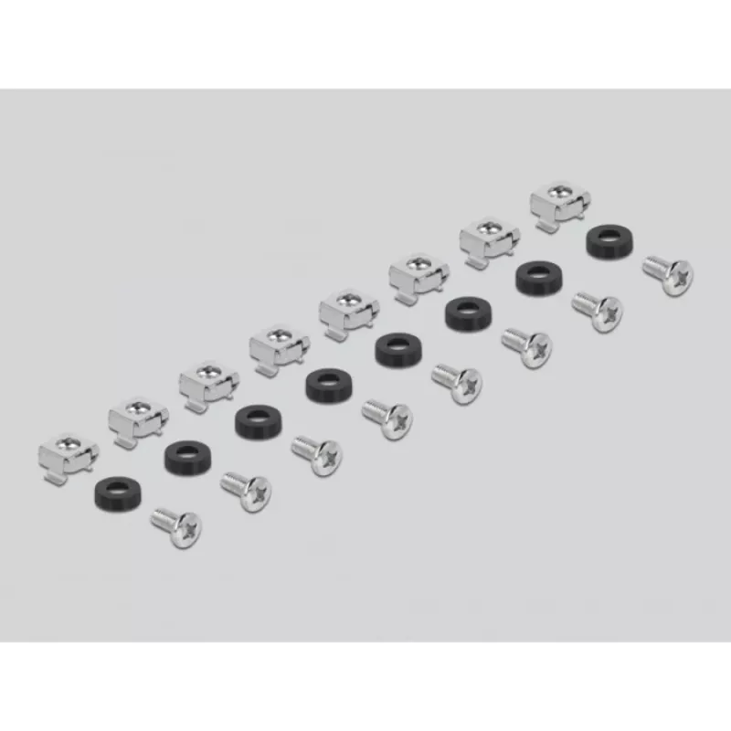 Delock - plaukta atvilktne - melna - 1U - 48,3 cm (19 inch)
