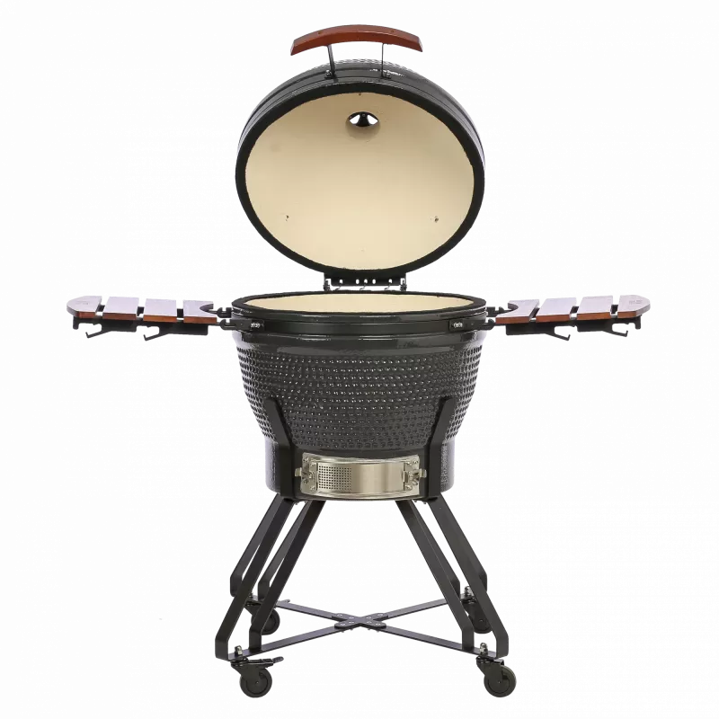 TunaBone | Kamado Pro 24 collu grils | L izmērs | Tumši pelēks