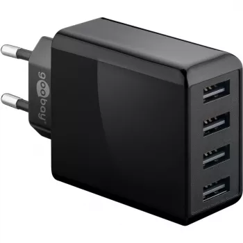 Goobay 44953 strāvas adapteris, melns