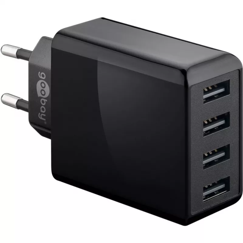 Goobay 44953 strāvas adapteris, melns