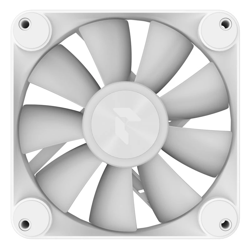 APNX FP1-120 WH 120mm ARGB PWM korpusa ventilators - Balts
