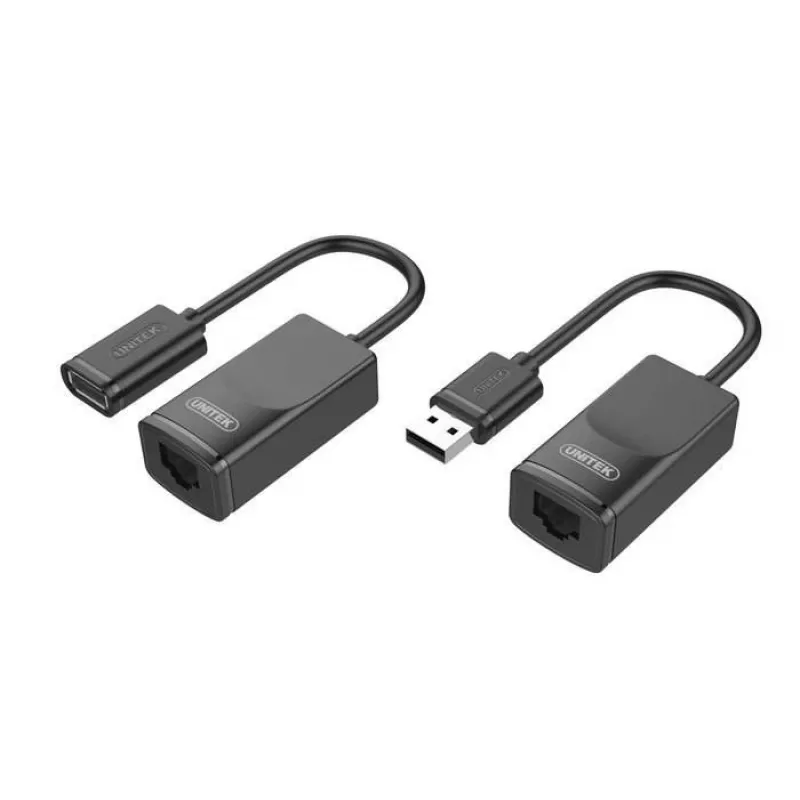 Tīkla kabelis UNITEK Y-UE01001 dokstacijas/portu replikators USB 3.0 60m melns