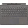 Microsoft Surface Pro tastatūra QWERTZ vācu valoda platīna krāsā ar skārienpaliktni