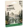 Zibatmiņa Emtec 64GB UHS-I U3 V30 Outdoor ECMSD64GXCU3ORP