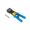 Gofrēšanas instruments LANBERG NT-0204 RJ-45 savienotājiem, melns/zils, 272×110,5×30 mm, 140 g
