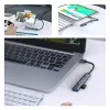 USB centrmezgls QOLTEC 53792, USB-C 3.1 uz 4 portiem (USB 3.0 x1, USB 2.0 x3)