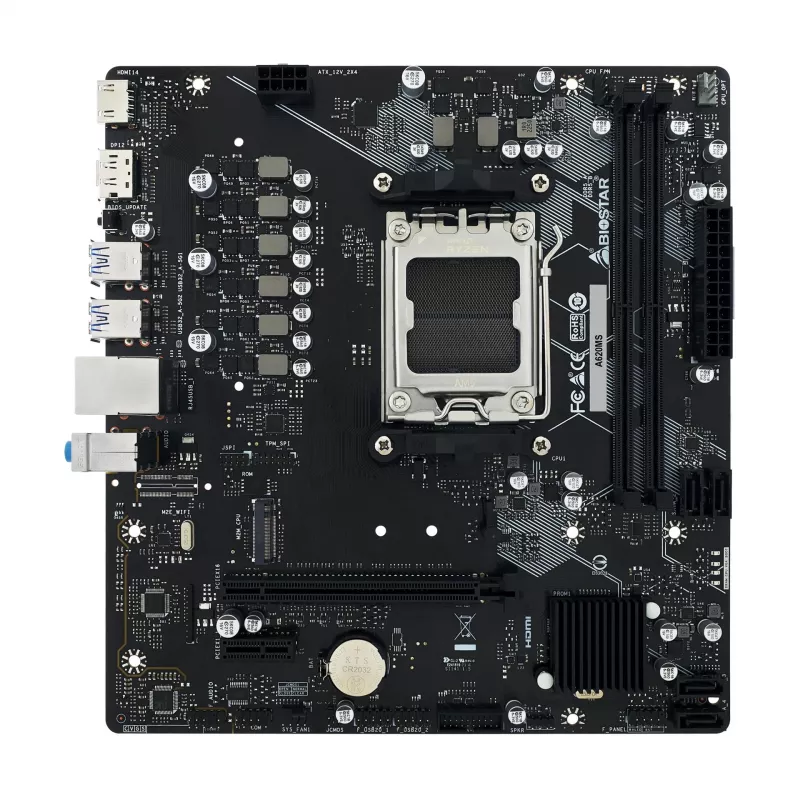 Biostar A620MS AM5 Micro-ATX mātesplate