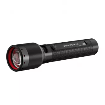 Ledlenser P6R melna rokas lukturīša LED