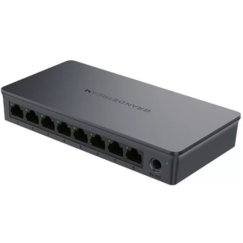 Grandstream GWN7711 Layer 2 Lite pārvaldāms komutators, 8 porti